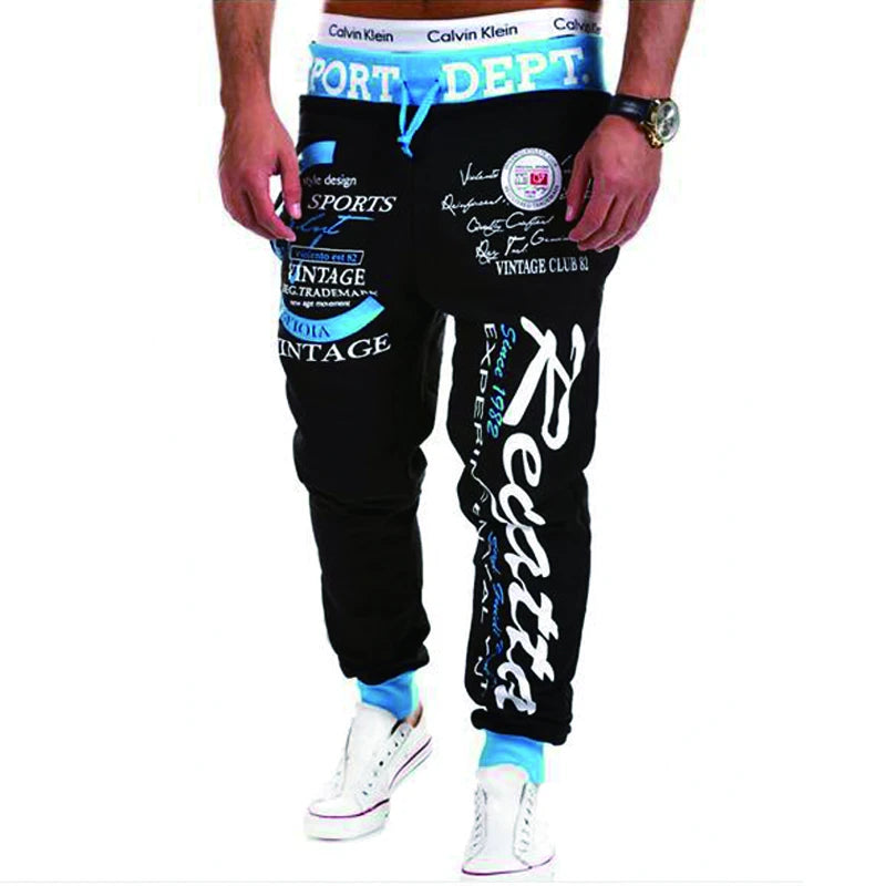 Pantalon de Jogging Homme - Taille Élastique, Style Hip Hop