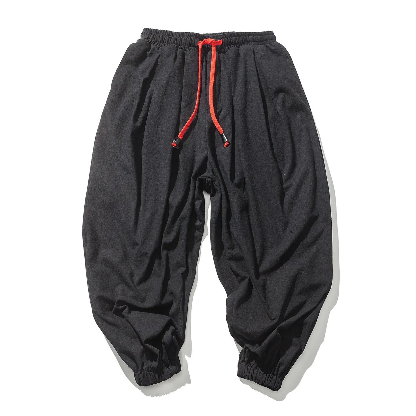 Pantalon de Survêtement surdimensionné en Lin Chinois pour Homme FGKKS: Haute Qualité, Style Décontracté